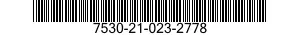 7530-21-023-2778  7530210232778 210232778