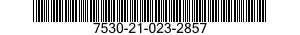 7530-21-023-2857  7530210232857 210232857