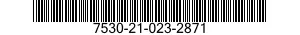 7530-21-023-2871  7530210232871 210232871