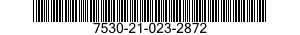 7530-21-023-2872  7530210232872 210232872
