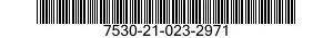 7530-21-023-2971  7530210232971 210232971