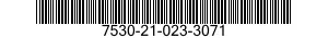 7530-21-023-3071  7530210233071 210233071