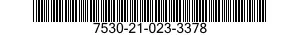 7530-21-023-3378  7530210233378 210233378