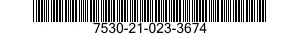 7530-21-023-3674  7530210233674 210233674