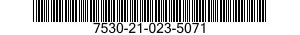 7530-21-023-5071  7530210235071 210235071