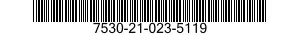 7530-21-023-5119  7530210235119 210235119