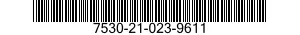 7530-21-023-9611  7530210239611 210239611