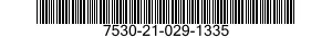 7530-21-029-1335 FORM,PRINTED 7530210291335 210291335