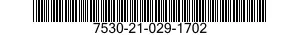 7530-21-029-1702 FORM,PRINTED 7530210291702 210291702