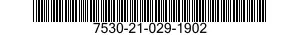 7530-21-029-1902 FORM,PRINTED 7530210291902 210291902