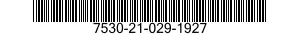 7530-21-029-1927  7530210291927 210291927