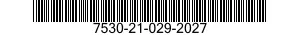 7530-21-029-2027  7530210292027 210292027