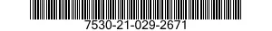 7530-21-029-2671  7530210292671 210292671