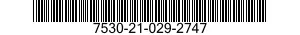 7530-21-029-2747  7530210292747 210292747
