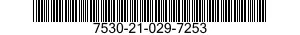 7530-21-029-7253 FORM,PRINTED 7530210297253 210297253
