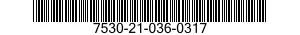 7530-21-036-0317  7530210360317 210360317