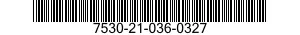 7530-21-036-0327  7530210360327 210360327