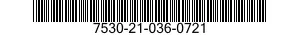 7530-21-036-0721  7530210360721 210360721