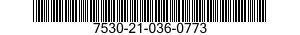 7530-21-036-0773  7530210360773 210360773