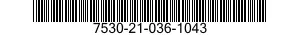 7530-21-036-1043  7530210361043 210361043
