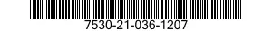 7530-21-036-1207 FORM,PRINTED 7530210361207 210361207