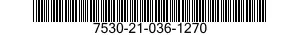 7530-21-036-1270  7530210361270 210361270