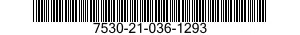 7530-21-036-1293  7530210361293 210361293
