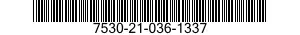 7530-21-036-1337 FORM,PRINTED 7530210361337 210361337
