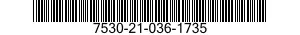 7530-21-036-1735  7530210361735 210361735