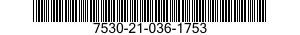 7530-21-036-1753  7530210361753 210361753