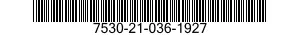 7530-21-036-1927  7530210361927 210361927