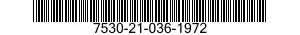 7530-21-036-1972  7530210361972 210361972