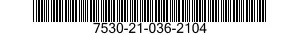 7530-21-036-2104  7530210362104 210362104