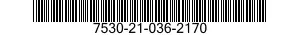 7530-21-036-2170  7530210362170 210362170