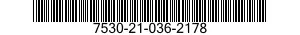 7530-21-036-2178  7530210362178 210362178