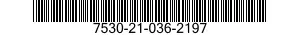 7530-21-036-2197  7530210362197 210362197