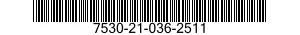 7530-21-036-2511  7530210362511 210362511