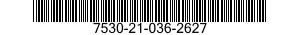 7530-21-036-2627  7530210362627 210362627
