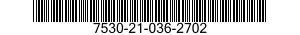 7530-21-036-2702  7530210362702 210362702