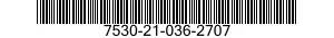 7530-21-036-2707  7530210362707 210362707