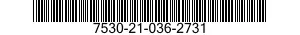 7530-21-036-2731  7530210362731 210362731