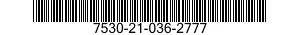 7530-21-036-2777  7530210362777 210362777