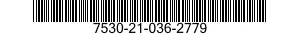 7530-21-036-2779  7530210362779 210362779