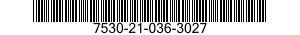 7530-21-036-3027  7530210363027 210363027