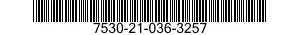 7530-21-036-3257 FORM,PRINTED 7530210363257 210363257