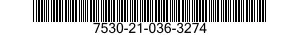 7530-21-036-3274 FORM,PRINTED 7530210363274 210363274