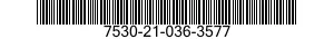7530-21-036-3577 FORM,PRINTED 7530210363577 210363577
