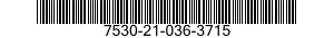 7530-21-036-3715  7530210363715 210363715