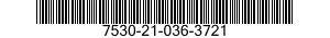 7530-21-036-3721  7530210363721 210363721