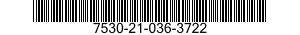 7530-21-036-3722  7530210363722 210363722